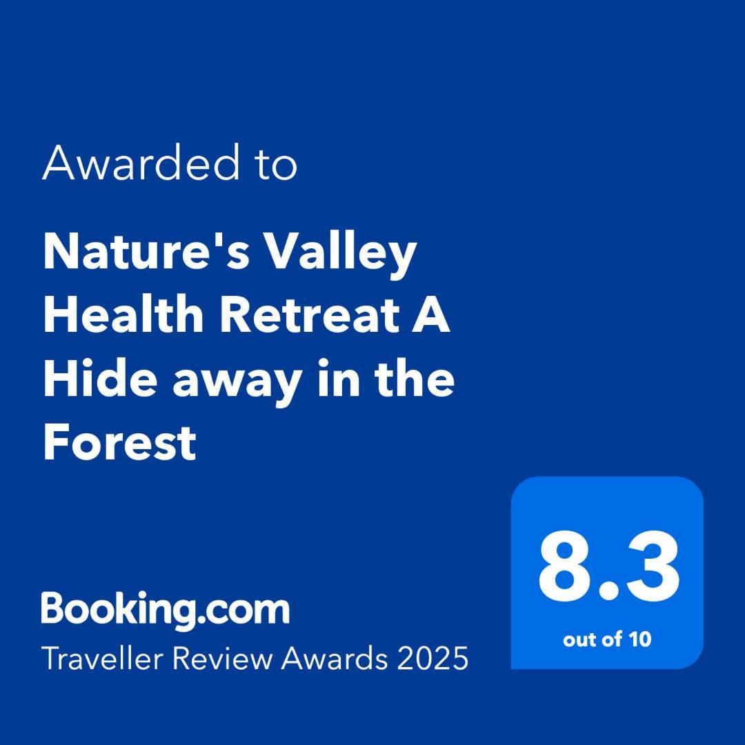 Nature'S Valley Health Retreat A Hide Away In The Forest Villa Exterior photo